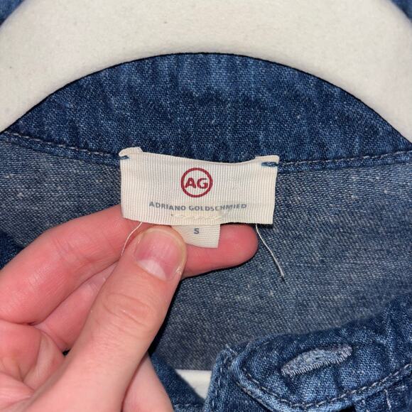 AG Adriano Goldschmied “Rhonda” Utility Denim Romper – Size Small - Picture 11 of 15